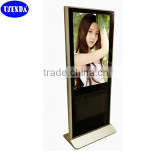 42 Inch Outdoor Indoor Wifi Network Kiosk Touch Screen Lcd Monitor Floor Stand thumbnail-1