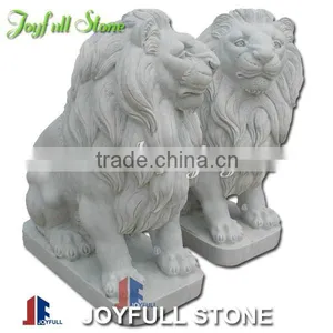 Marble Lion Statue thumbnail-2