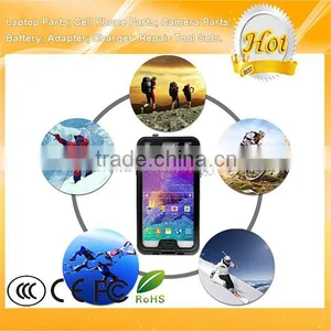 Shockproof Waterproof Case Note 4 With Button Black thumbnail-5