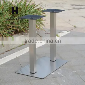 4 People Stainless Steel Table Leg Stainless Steel Chassis Restaurant Table Frame Coffee Room Leisure Clubs Legs thumbnail-4
