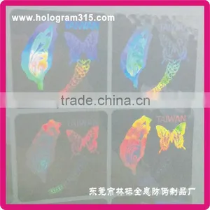 Design Anti-fake Transparent State Hologram Overlay for id Card thumbnail-1