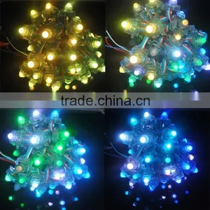 High Quality WS2811 Led Full Color Character 12mm Led Punch String thumbnail-1