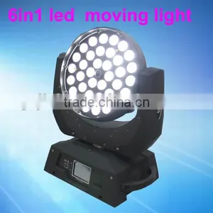 Promotional High Power 36*15w Disco Light 5in1 Rgbw Dmx Zoom Wash Beam Led Moving Head thumbnail-5