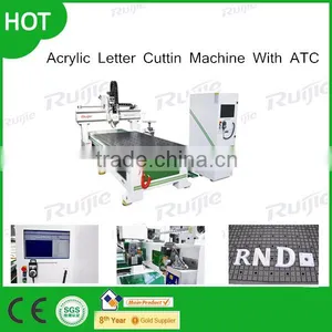 Acrylic Letter Cutting Machine With ATC RJ1212/RJ1325M thumbnail-1