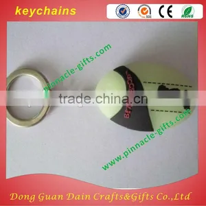 Luminous Silicone Keychains With Customized Logo thumbnail-1
