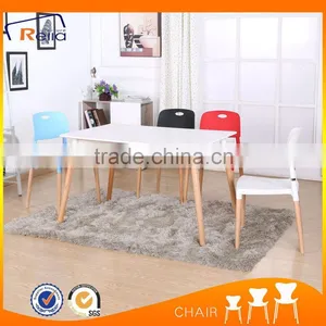National Designer Modern Plastic Dining Chairs thumbnail-1
