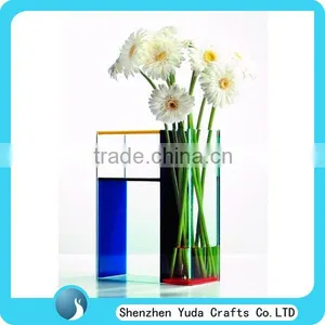 Fashionable Acrylic Flower Stand Acrylic Single Flower Vase thumbnail-1
