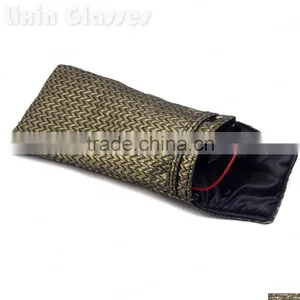Soft Gold Cloth Bag Sunglasses Glasses Pouch Eyewear Accessories Small Sunglasses & Reading Glasses Pouches 175mm*85mm BDJ01X thumbnail-3