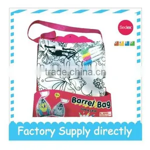 DIY Drawing Barrel Bag With 4pcs Bigger Markers- Jumbo Bag thumbnail-1