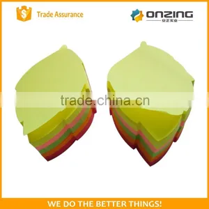 Simple Die Cut Shape Colorful Paper Sticky Note Memo Pad thumbnail-5