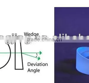 UV Fused Silica Wedge Prisms thumbnail-1