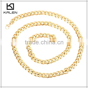 2015 Kalen Fashionale Gold Plated Statement Pendant Necklace thumbnail-1