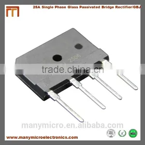 25A Single Phase Glass Passivated Bridge Rectifier GBJ2506/ GBJ For Amplifier thumbnail-1