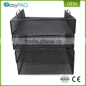 Multifunction Office / School Mesh Desk Organizer 4 Tier Document / Letter / File Tray thumbnail-5