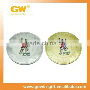 Custom Engraved Silver Decorative Anime Coins thumbnail-1