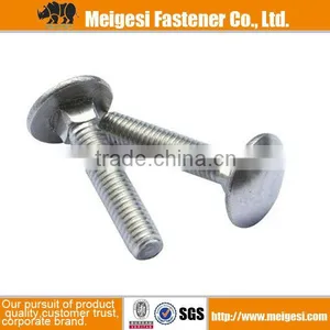 DIN603 CARRIAGE BOLT WITH MUSHROOM HEAD AND SQUARE NECK thumbnail-1
