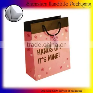 Custom Beautiful Paper Gift Bag Personalized Packaging thumbnail-1