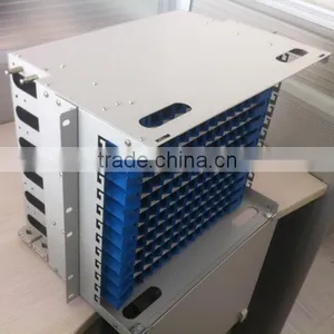China Supplier Fiber Optic Equiment 19 Inch Rack Mounted ODF Unit Box 144 Core thumbnail-1