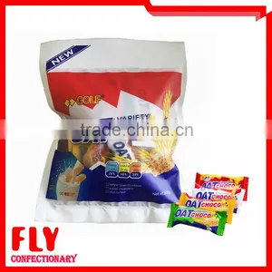 200g Bag Packed Oatmeal Choco Biscuit , Cereal Oat Milk Chocolate Candy thumbnail-1