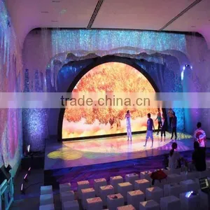 Flexible Mini Led Screen Display, Outdoor Led Curtain Screen P10 thumbnail-6