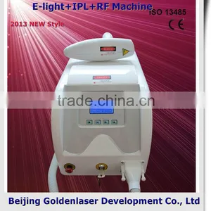 Acne Removal 2013 New Design Multi-Functional Beauty Equipment E-light+IPL+RF Skin Tightening Machine (ipl Rf)series Beauty Equipment Vascular Lesions Removal thumbnail-1