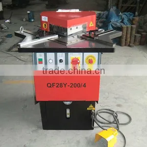 QF28Y-4*200 Hydraulic Notching Machine/ Notch Cutting Machine/Hydraulic Angle Forming Machine thumbnail-1