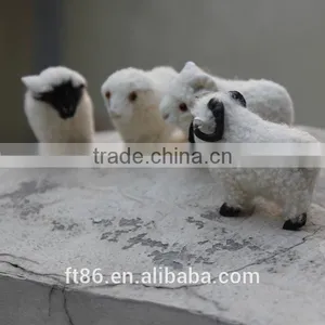 Chinese Zodiac Fake for Sale Artificial Fake Fat Tail Sheep thumbnail-1