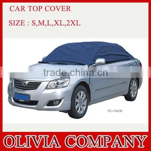 Factory OEM High Quality Folding Silver PEVA S M L XL XXL Sun Car Cover thumbnail-2