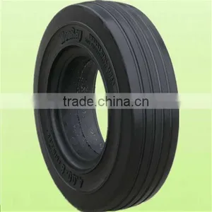 Made in China Seaport Trailer Parts Tires 4.00-8 Solid Tires With High Quality thumbnail-1
