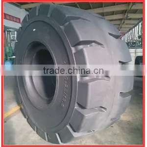 Solid Tyes 18.00x25 18.00-25 Solid Rubber Tires For Hyster Masted Container Handlers H1150HD-CH With Long Warranty thumbnail-1
