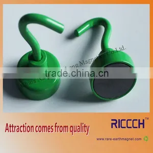 Colorful Ceramic Magnetic Hooks Cheap Price With Strong Power thumbnail-4