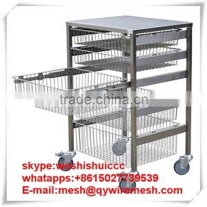 Wholesale Cheap OEM Service Multi Purpose Mesh Container Utility Wire Storage Basket thumbnail-1