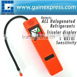 Automatic Microcomputer Processor Control Tactile Keypad Halogen Gas Leak Analyzers Detector R134a, R12, R22 thumbnail-1