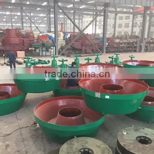 HUAHONG 2016 New Wet Pan Mill for Gold,silver,copper,lead,zinc Ore With Use and Maintance Methods thumbnail-6