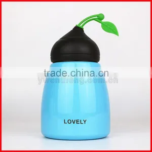 Portable Vacuum Thermo Student Water Bottle Stainless Steel Cute Chocolate Calabash Bottle thumbnail-4