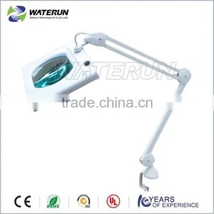 Waterun 809 Square Light Magnifer, Magnifying Lamp With Clamp thumbnail-1