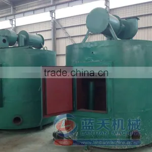 New Type Design of Large Valid Volume Trade Assurance Wood Log Charcoal Carbonization Furnace thumbnail-2