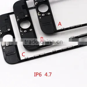 Shenzhen Mobile Phone Parts for Iphone6 Front Glass Cold Press Glue Frame With Oca Assembly Replacements Glass thumbnail-2