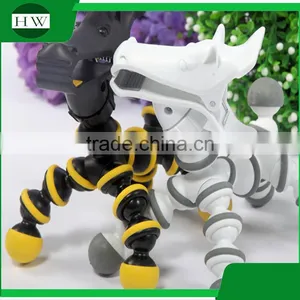 Multi Plastic Adjustable Horse Desktop Table Cell Mobile Phone Bracket Stand Support Holder With Clip thumbnail-5