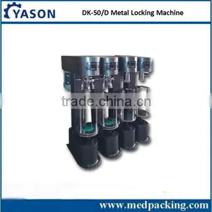 Semi-Automatic Plastic Screw Lid Capping Machine Capper thumbnail-1