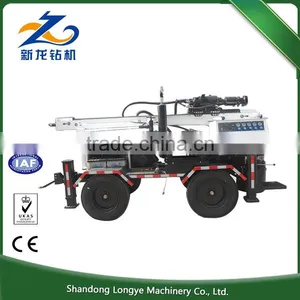 Economical Hot Exported 260m Portable Small Deep Hydraulic Water Well Drilling Rig thumbnail-5