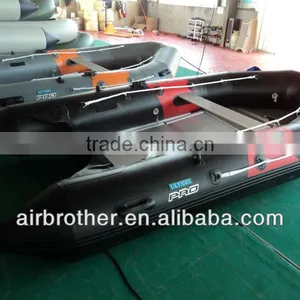 ce PVC Material Aluminium Floor High-speed Inflatable Boat thumbnail-4