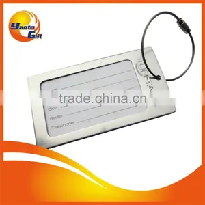 Travel Metal Luggage Tag With Custom Design thumbnail-1