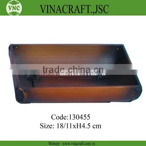 Antique Brown Bamboo Sushi Tray thumbnail-1