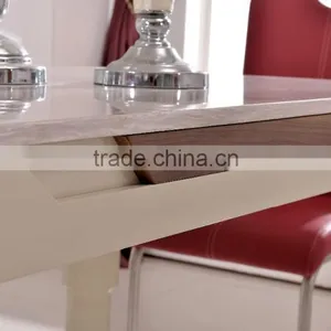 TH386 Simple Design Dining Table Mdf Dining Table Designs Marble Dining Table Designs thumbnail-5