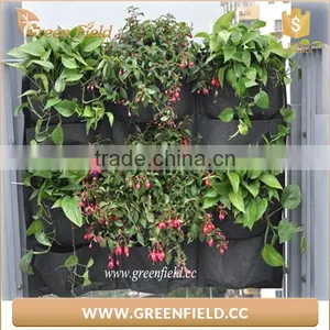 Green Field Vertical Garden Bag Planter Recycled Polyester Grow Bag thumbnail-2