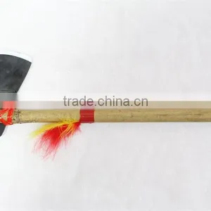 Party Plastic Tomahawk Axe Feather Dream Catcher Deer Skin Tomahawk thumbnail-1