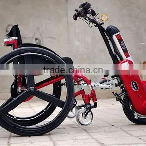 High Quality 400W 36V Wheelchair Mobility Scooter, Electric Wheelchair Handcycle,12inch Lithium Electric Wheelchair Trailer Bike thumbnail-2