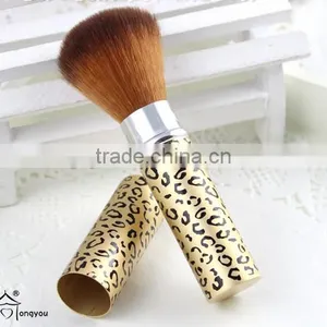 Leopard Best Professional Inexpensive Makeup Retractable Contour Rouge Brush thumbnail-1