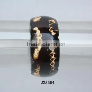 Patterened Resin Bracelets Available in Various Colours thumbnail-1